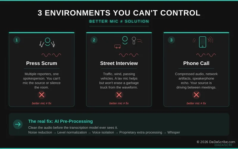 3 Environments You Can't Control